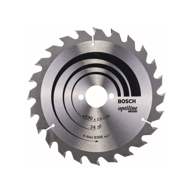 Ripzāģa disks 190x30 mm Optiline Wood