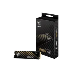 SSD-MSI-SPATIUM M461-1TB-M.2-PCIE-NVMe-3D NAND-Write speed 3200 MBytes-sec-Read speed 5000 MBytes-sec-2.15mm-TBW 250 TB-MTBF