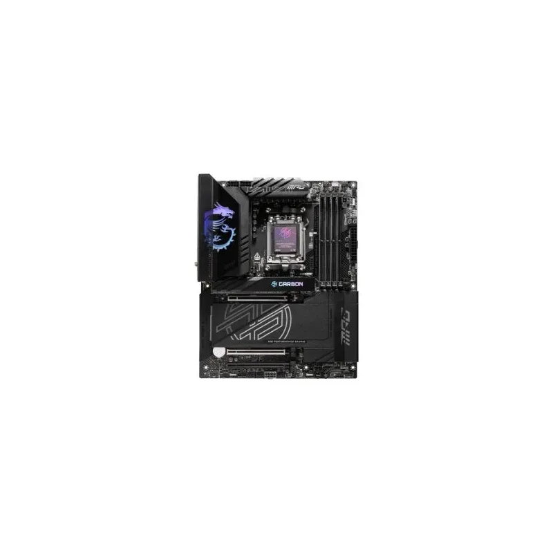 MSI Processor family AMD - Processor socket AM5 - DDR5 UDIMM - Supported hard disk drive interfaces SATA, M.2 - Number of SATA