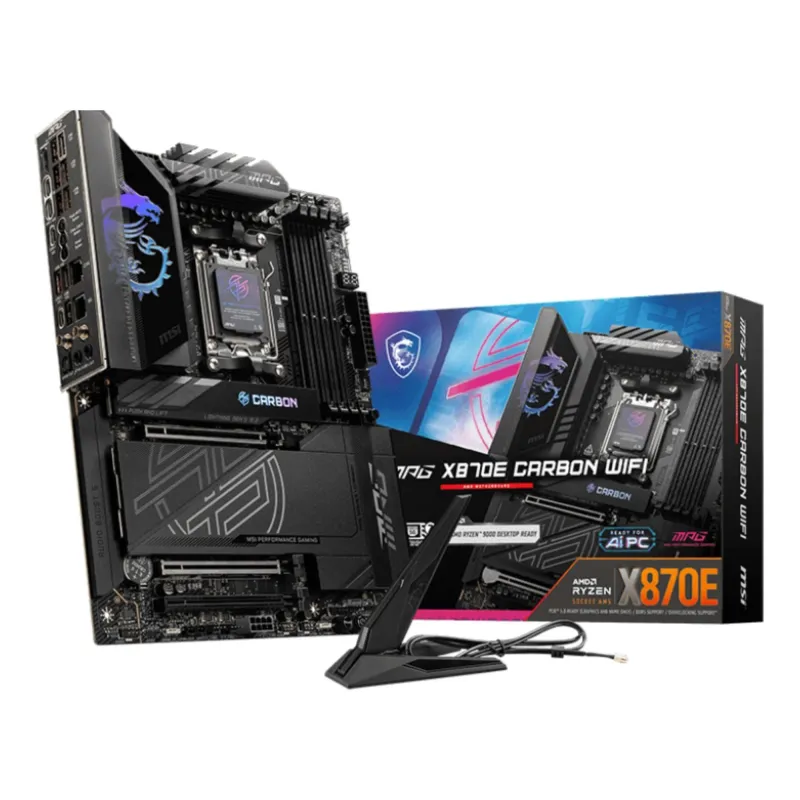 MSI Processor family AMD - Processor socket AM5 - DDR5 UDIMM - Supported hard disk drive interfaces SATA, M.2 - Number of SATA