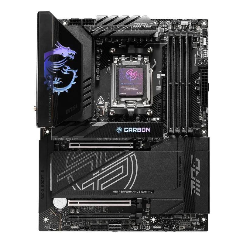 MSI Processor family AMD - Processor socket AM5 - DDR5 UDIMM - Supported hard disk drive interfaces SATA, M.2 - Number of SATA
