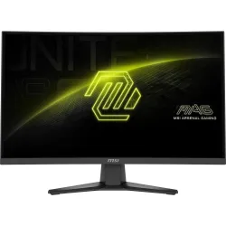 LCD Monitor-MSI-MAG 275CQF E18-27-Gaming-Curved-Matte-Panel VA-2560x1440-16:9-180Hz-0.5 ms-Colour Black-MAG275CQFE18