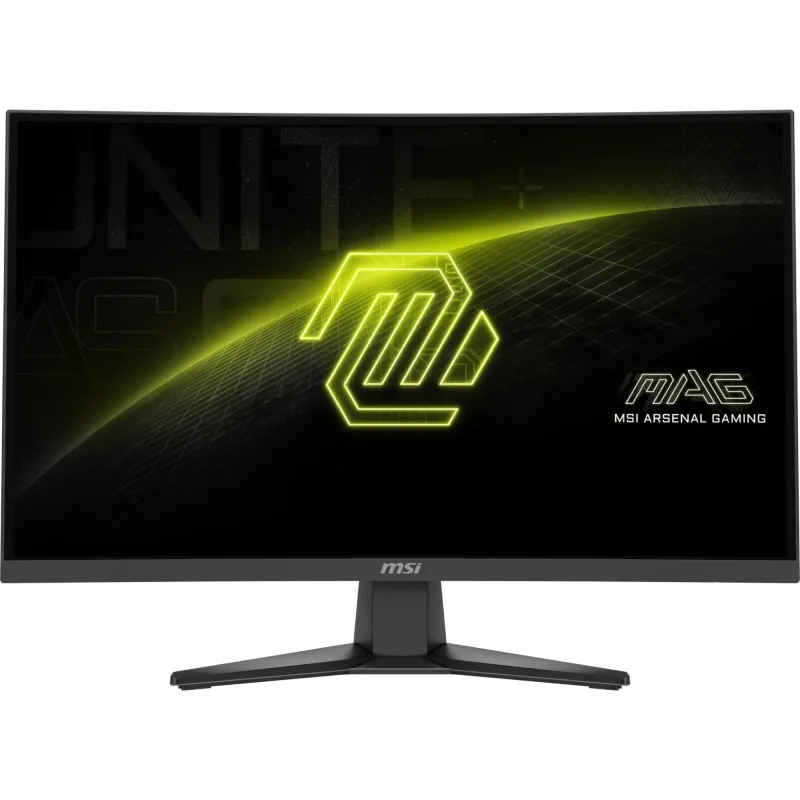 LCD Monitor-MSI-MAG 275CQF E18-27-Gaming-Curved-Matte-Panel VA-2560x1440-16:9-180Hz-0.5 ms-Colour Black-MAG275CQFE18