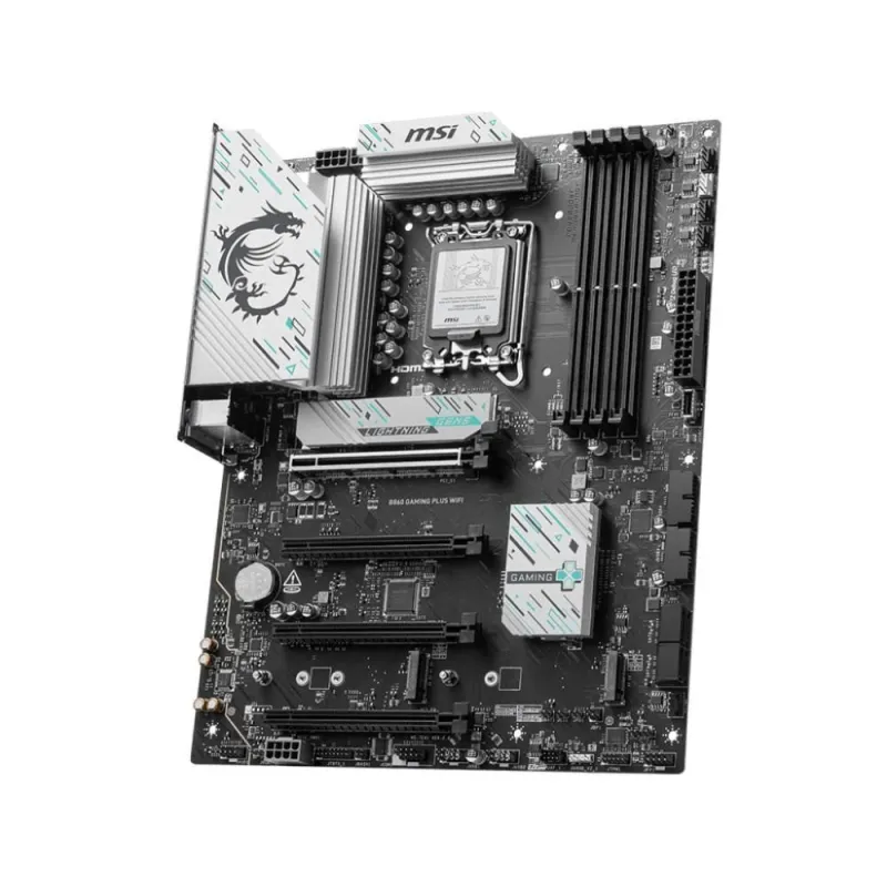 Mainboard-MSI-Intel B860 Express-LGA1851-Memory DDR5-Memory slots 4-B860GAMINGPLUSWIFI
