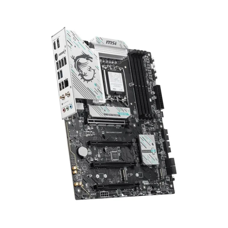 Mainboard-MSI-Intel B860 Express-LGA1851-Memory DDR5-Memory slots 4-B860GAMINGPLUSWIFI