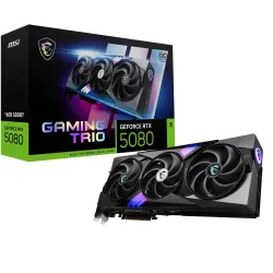 Graphics Card-MSI-NVIDIA GeForce RTX 5080-16 GB-GDDR7-256 bit-PCIE 5.0 16x-Dual Slot