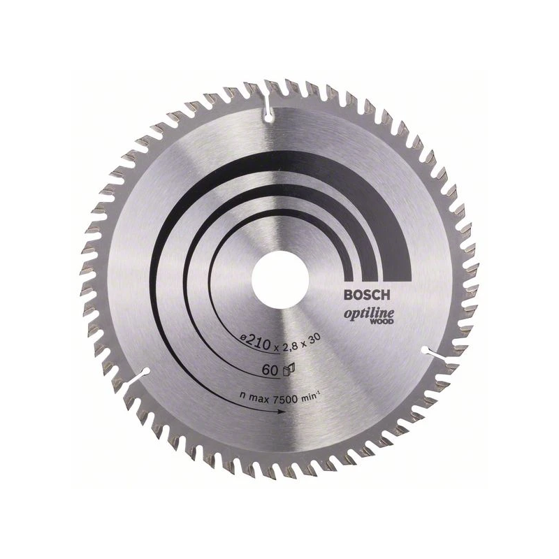 Ripzāģa disks 210x30 mm Optiline Wood