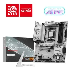 Mainboard-MSI-AMD B850-SAM5-ATX-Memory DDR5-Memory slots 4-B850GAMINGPLUSWIFI6E
