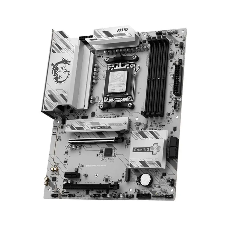 Mainboard-MSI-AMD B850-SAM5-ATX-Memory DDR5-Memory slots 4-B850GAMINGPLUSWIFI6E