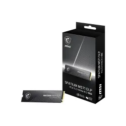 SSD-MSI-1400xTBW rating-MTBF 1500000 h-Read speed 14500 MB-s-Write speed 11000 MB-s-NVMe Yes-PCI Express 5.0-M.2-2000 GB-SPATIUM