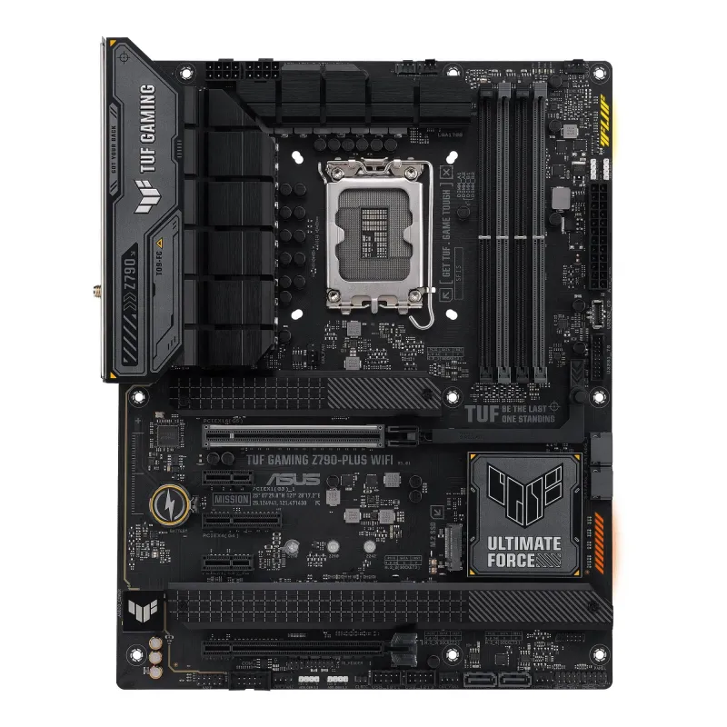 Asus - TUF GAMING Z790-PLUS WIFI - Processor family Intel - Processor socket LGA1700 - DDR5 - Supported hard disk drive