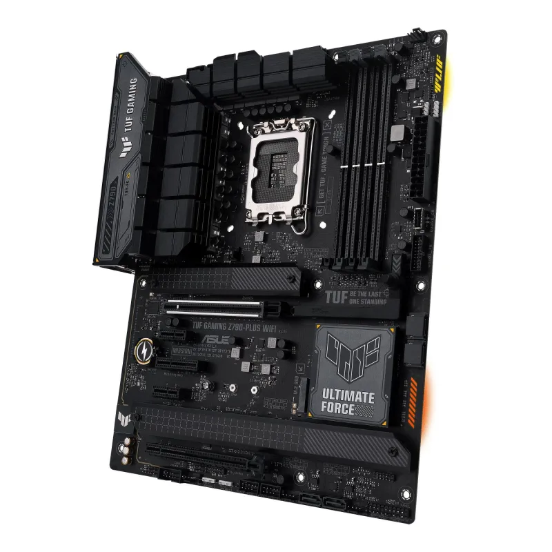 Asus - TUF GAMING Z790-PLUS WIFI - Processor family Intel - Processor socket LGA1700 - DDR5 - Supported hard disk drive