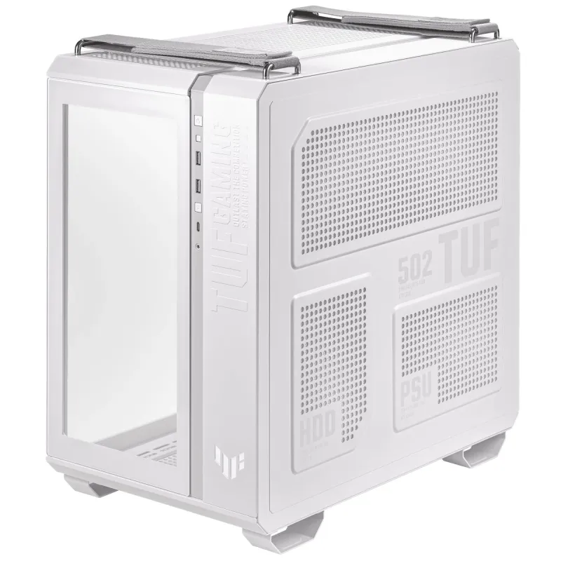 Case-ASUS-TUF Gaming GT502-MidiTower-Case product features Transparent panel-Not included-ATX-MicroATX-MiniITX-Colour