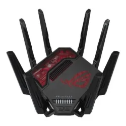 WiFi 7 Tri-band Gaming Router - ROG Rapture GT-BE19000 - 802.11ax - 10-100-1000 Mbit-s - Ethernet LAN ,RJ-45, ports 1 - Mesh