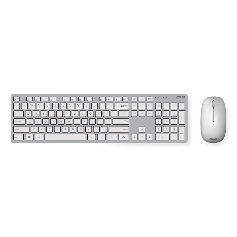 Keyboard +mouse wrl opt. w5000-white 90xb0430-bkm3d0 asus