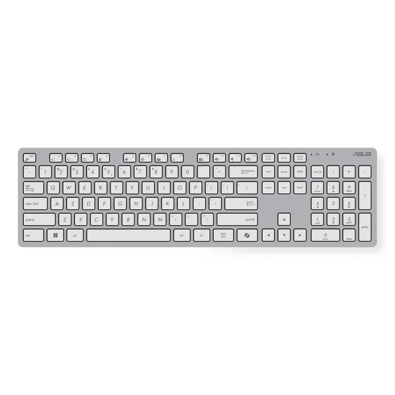Keyboard +mouse wrl opt. w5000-white 90xb0430-bkm3d0 asus
