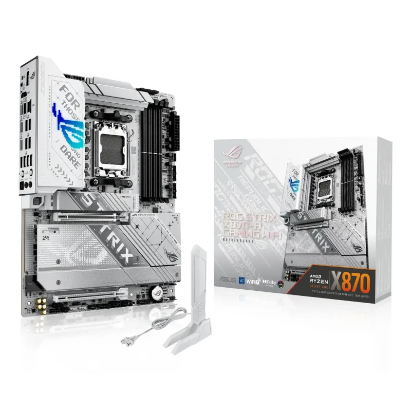 Mainboard-ASUS-AMD X870-SAM5-ATX-Memory DDR5-Memory slots 4-1xPCI-Express 4.0 16x-1xPCI-Express 5.0