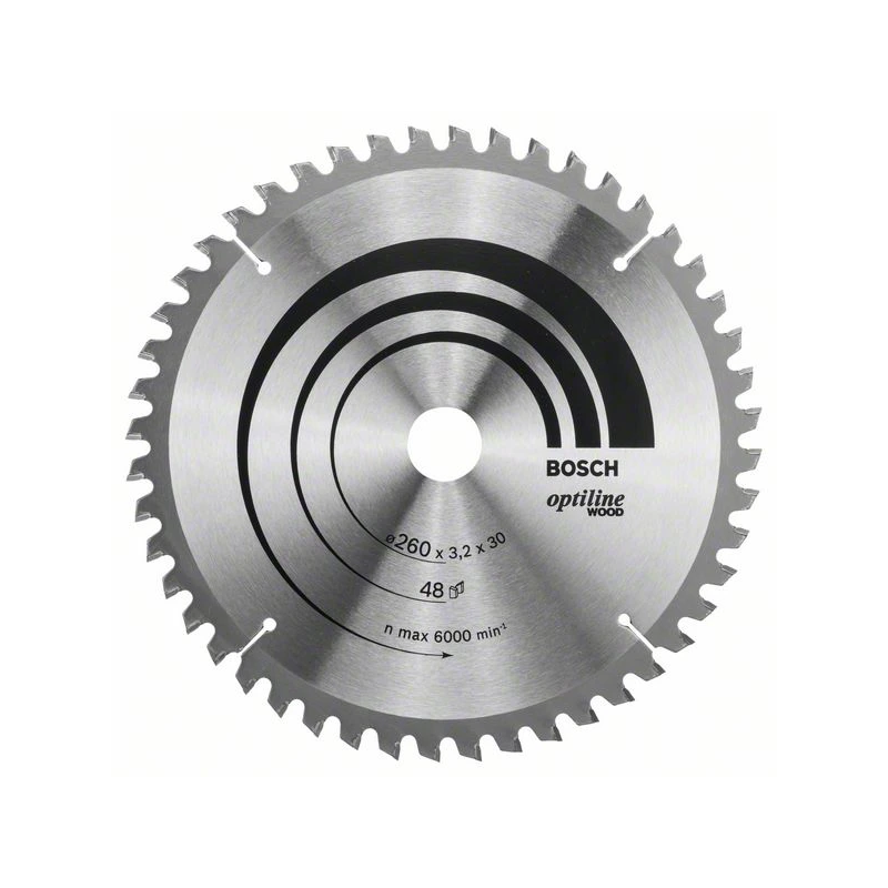 Stac. ripzāģa disks 260x30 mm, kokam