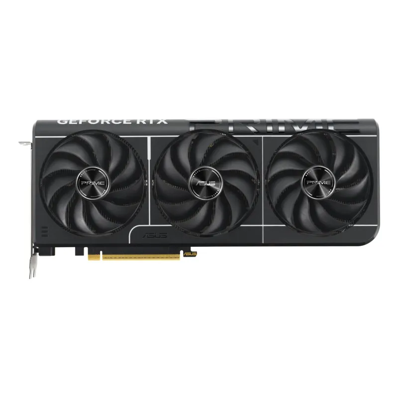 Graphics Card-ASUS-NVIDIA GeForce RTX 5080-16 GB-GDDR7-256 bit-PCIE 5.0 16x-1xHDMI-3xDisplayPort-PRIME-RTX5080-O16G