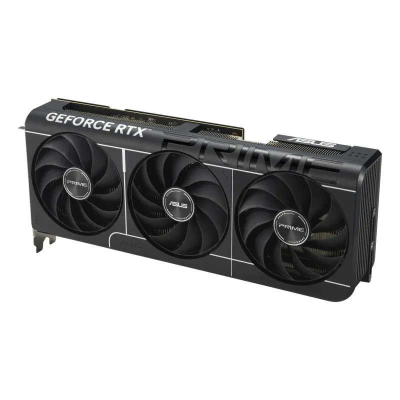 Graphics Card-ASUS-NVIDIA GeForce RTX 5080-16 GB-GDDR7-256 bit-PCIE 5.0 16x-1xHDMI-3xDisplayPort-PRIME-RTX5080-O16G