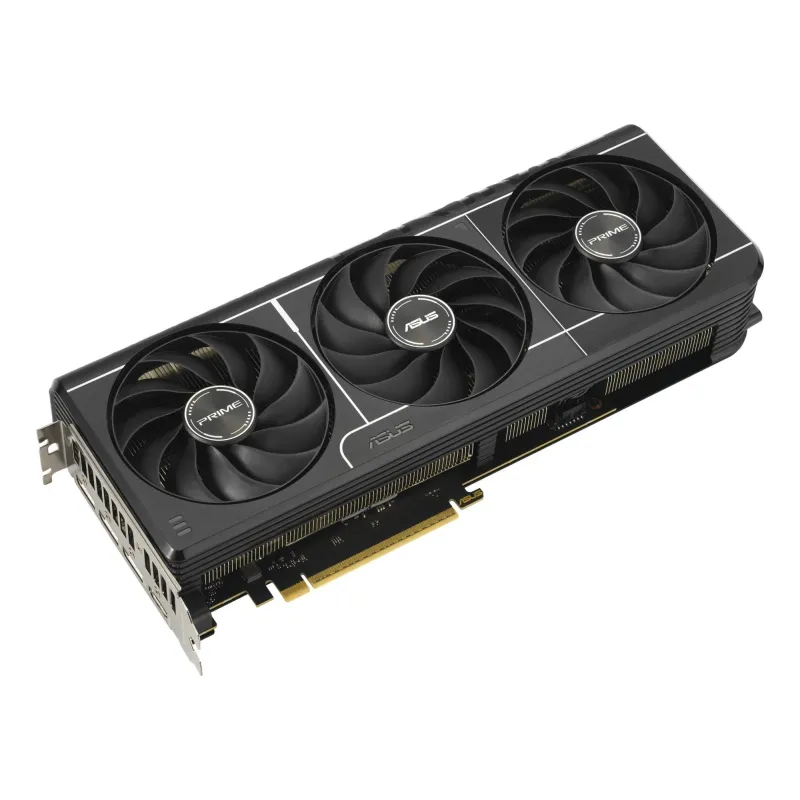 Graphics Card-ASUS-NVIDIA GeForce RTX 5080-16 GB-GDDR7-256 bit-PCIE 5.0 16x-1xHDMI-3xDisplayPort-PRIME-RTX5080-O16G