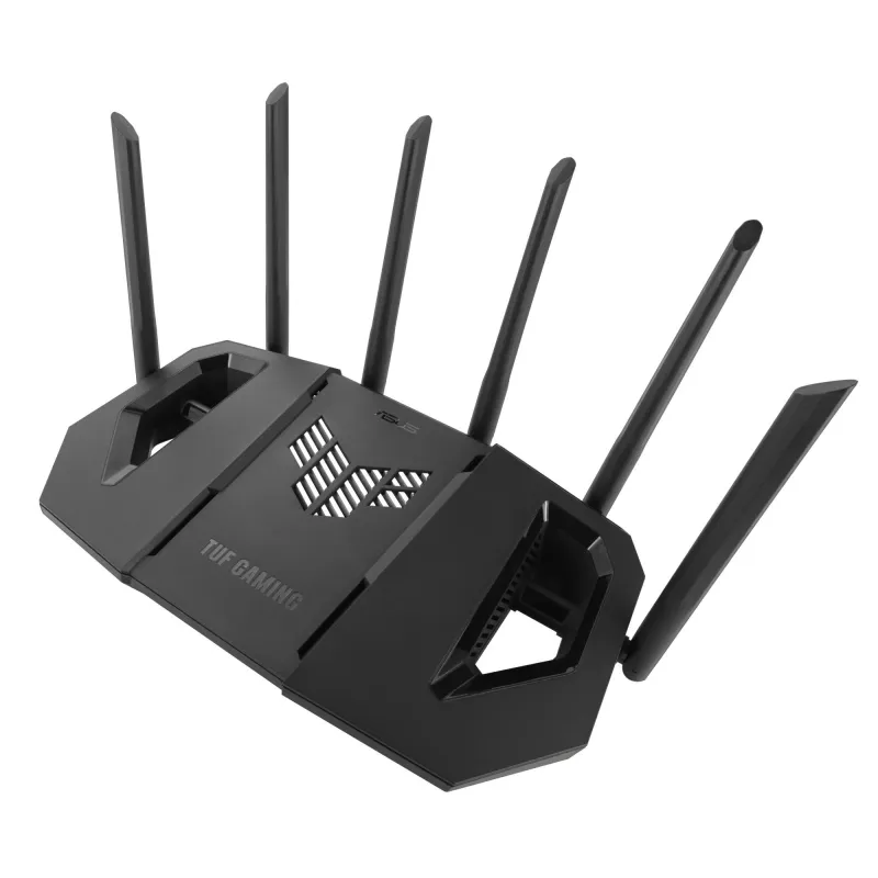Wireless Router-ASUS-TUF Gaming BE9400-Wi-Fi 7 ,802.11be,-Data speed 9400 Mbit-s-Ethernet WAN Yes-WAN connection type