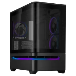 Case-ASUS-micro ATX-Mini-ITX-Black-Midi Tower-PC-Prime AP202 ARGB-PRIMEAP202TG