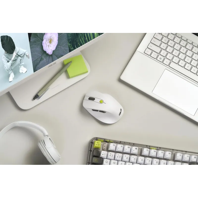Mouse usb optical wrl md105-vt-gn 90xb0ah0-bmu010 asus
