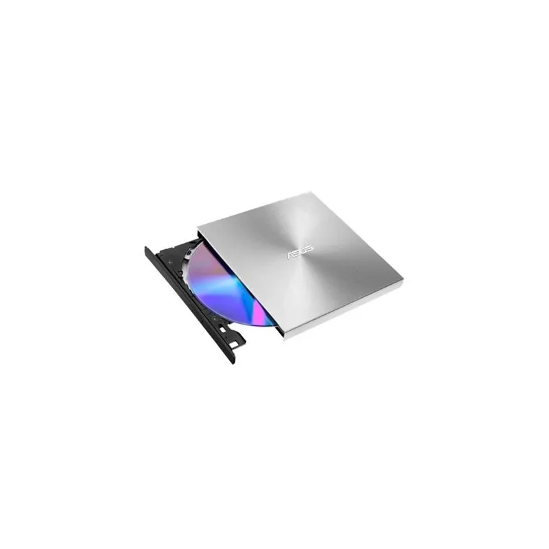 Asus - ZenDrive U9M - Interface USB 2.0 - DVD±RW - CD read speed 24 x - CD write speed 24 x - Silver