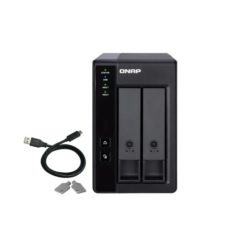 Das enclosure 2bay usb-c-tr-002 qnap