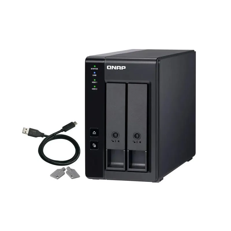 Das enclosure 2bay usb-c-tr-002 qnap