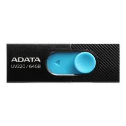 Memory drive flash usb2 64gb-blue auv220-64g-rbkbl adata