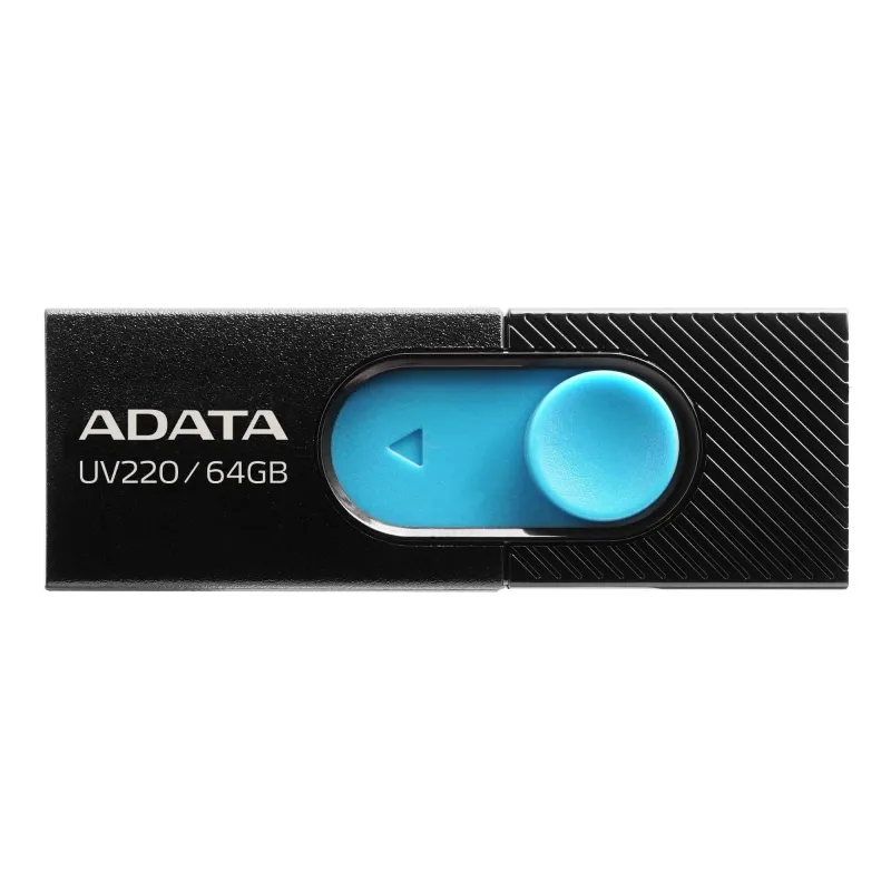 Memory drive flash usb2 64gb-blue auv220-64g-rbkbl adata