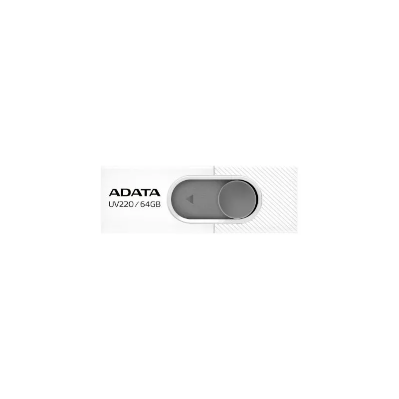 Memory drive flash usb2 64gb-white auv220-64g-rwhgy adata