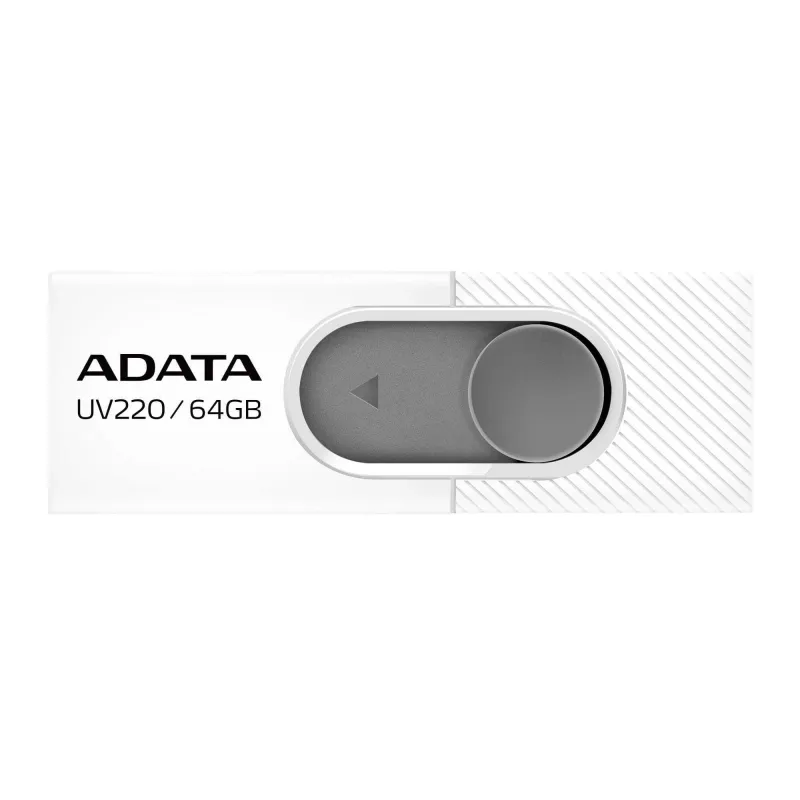 Memory drive flash usb2 64gb-white auv220-64g-rwhgy adata