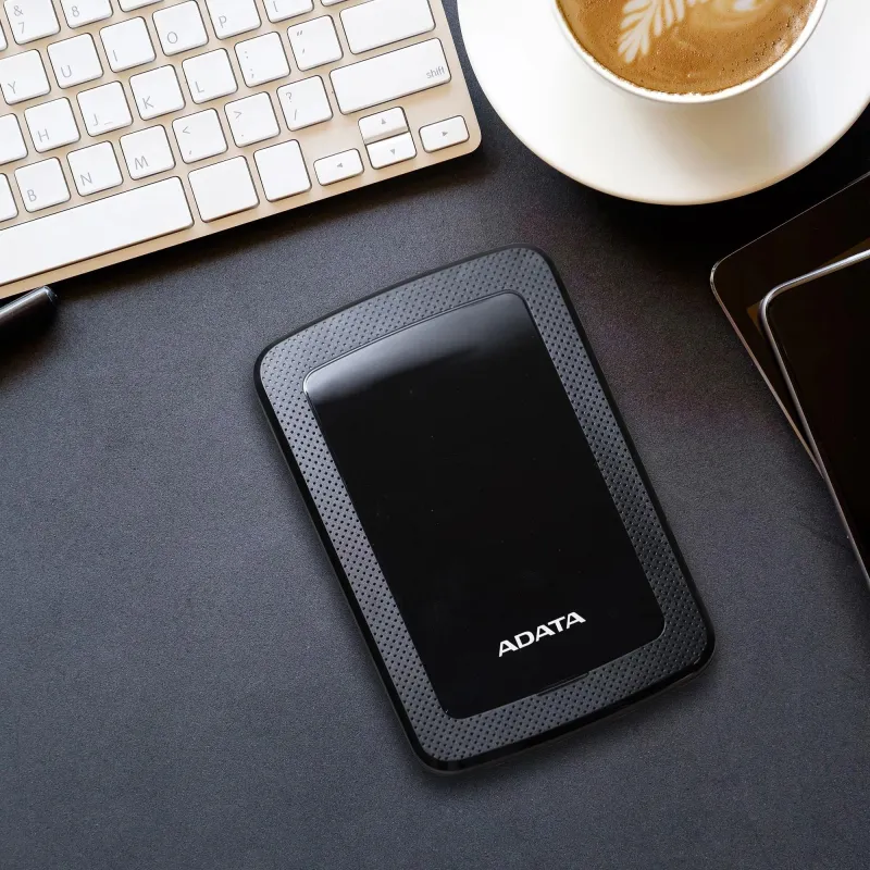 External HDD-ADATA-HV300-1TB-USB 3.1-Colour Black-AHV300-1TU31-CBK