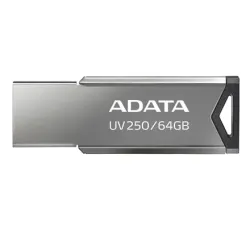 ADATA FlashDrive UV250 16GB Metal Black USB 2.0 Flash Drive, Retail - ADATA