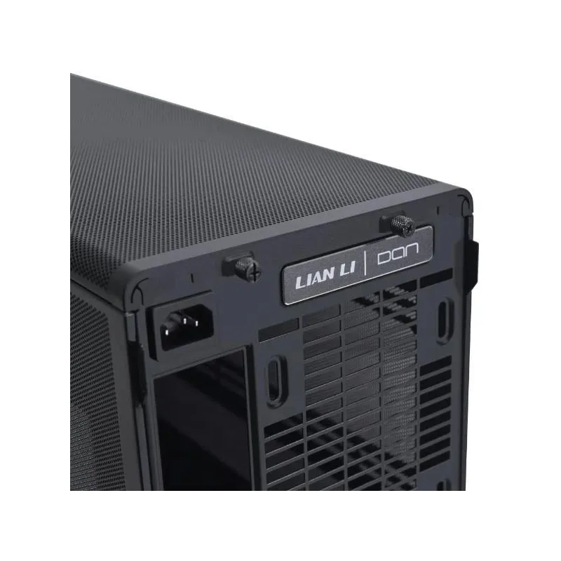 Case-LIAN LI-A3-mATX-Micro-MicroATX-MiniITX-Colour Black - Brown-G99.A3X-WD.00