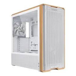 Case-LIAN LI-ATX-micro ATX-EATX-SSI EEB-White-Midi Tower-LANCOOL 217-G99.LAN217W.00
