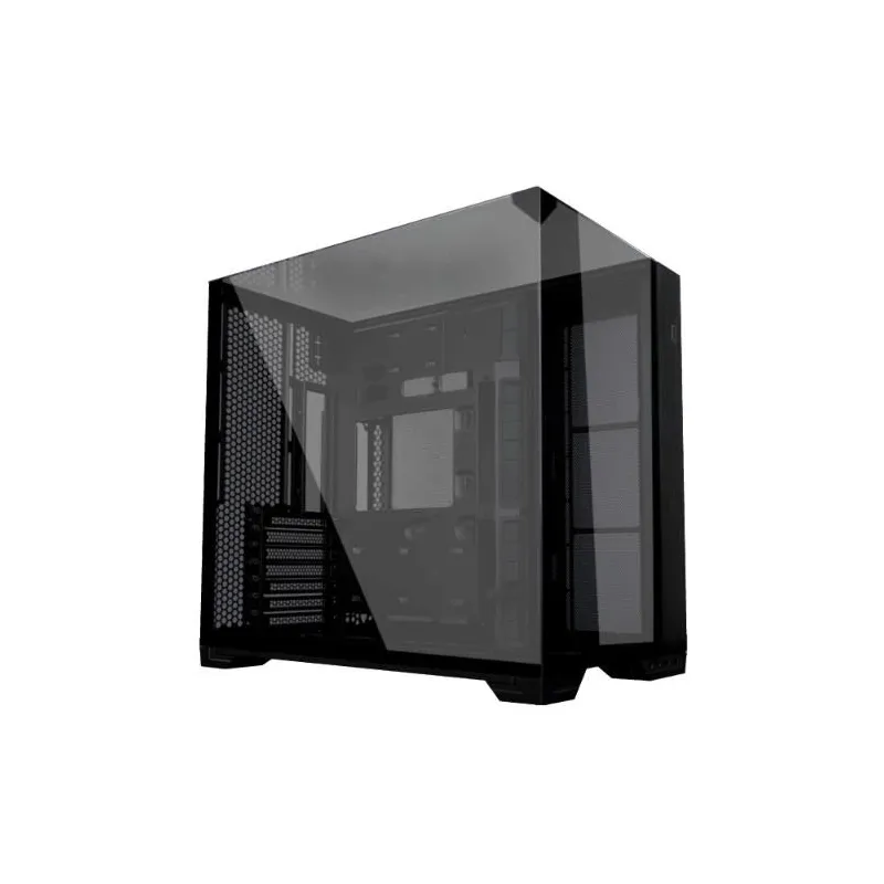 Case-LIAN LI-O11 VISION COMPACT-Tower-Case product features Transparent panel-ATX-EATX-MicroATX-MiniITX-Colour
