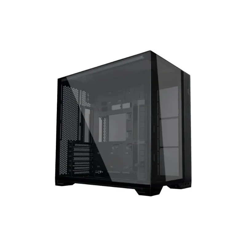 Case-LIAN LI-O11 VISION COMPACT-Tower-Case product features Transparent panel-ATX-EATX-MicroATX-MiniITX-Colour