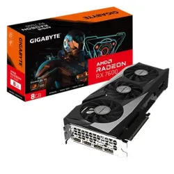 Gigabyte Radeon RX 7600 GAMING OC 8G - AMD - 8 GB - Radeon RX 7600 - GDDR6 - HDMI ports quantity 2 - PCI-E 4.0