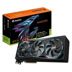 Graphics Card-GIGABYTE-NVIDIA GeForce RTX 5070 Ti-16 GB-GDDR7-256 bit-PCIE 5.0 16x-GPU 2670 MHz-Dual Slot