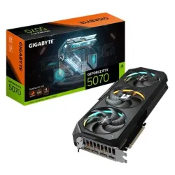 Graphics Card-GIGABYTE-NVIDIA GeForce RTX 5070-12 GB-GDDR7-192 bit-PCIE 5.0 16x-GPU 2625 MHz-Triple slot