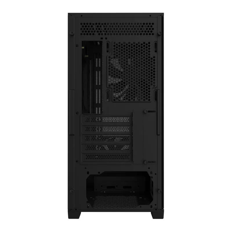Case-GIGABYTE-GB-C102G-MidiTower-Case product features Transparent panel-Not included-MicroATX-MiniITX-Colour Black-GB-C102G