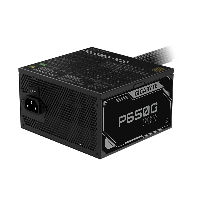 Power Supply-GIGABYTE-GP-P650G PG5-ATX-PC-100 - 240 V-650 W-GP-P650GPG5