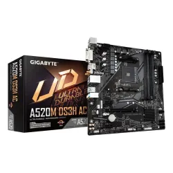 Mainboard-GIGABYTE-AMD A520-SAM4-Micro-ATX-Memory DDR4-Memory slots 4-A520MDS3HAC1.4