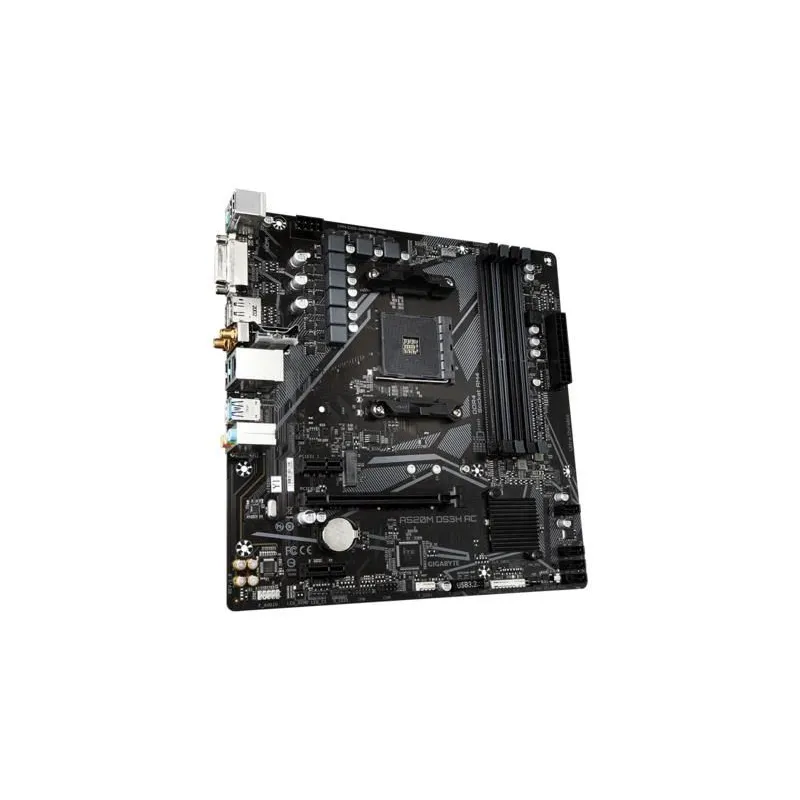 Mainboard-GIGABYTE-AMD A520-SAM4-Micro-ATX-Memory DDR4-Memory slots 4-A520MDS3HAC1.4