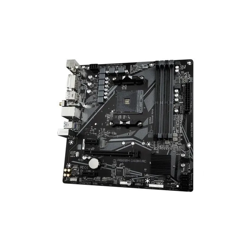 Mainboard-GIGABYTE-AMD A520-SAM4-Micro-ATX-Memory DDR4-Memory slots 4-A520MDS3HAC1.4