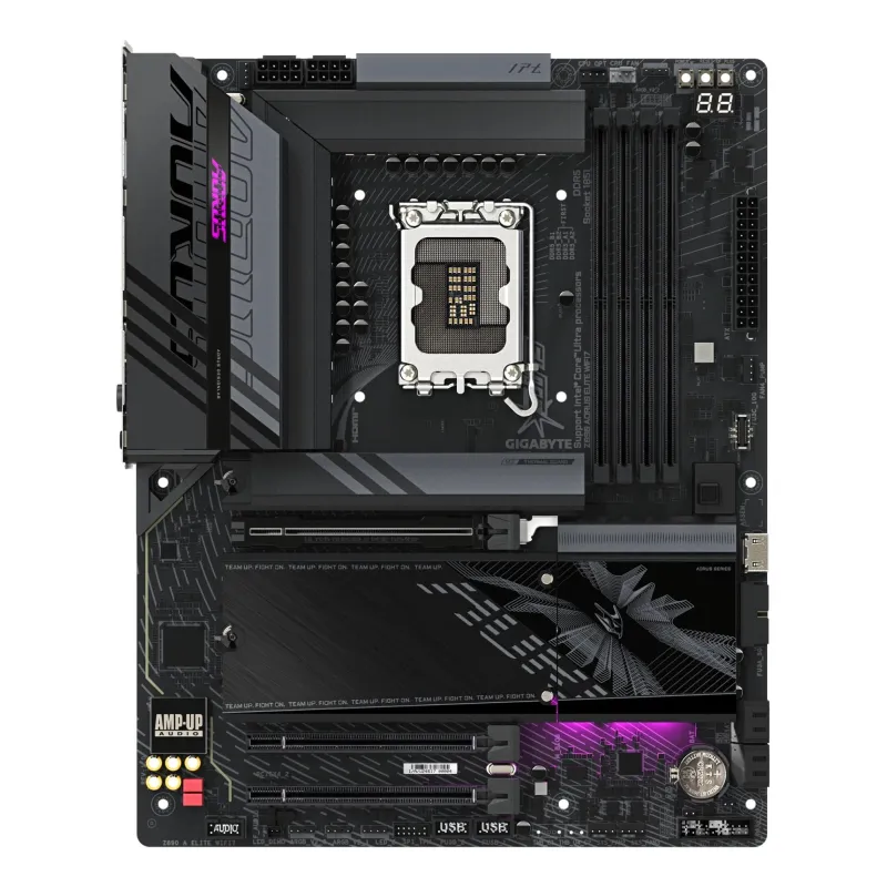 Mainboard-GIGABYTE-Intel Z890-LGA1851-ATX-Memory DDR5-Memory slots 4-Z890AELITEWIFI71.0